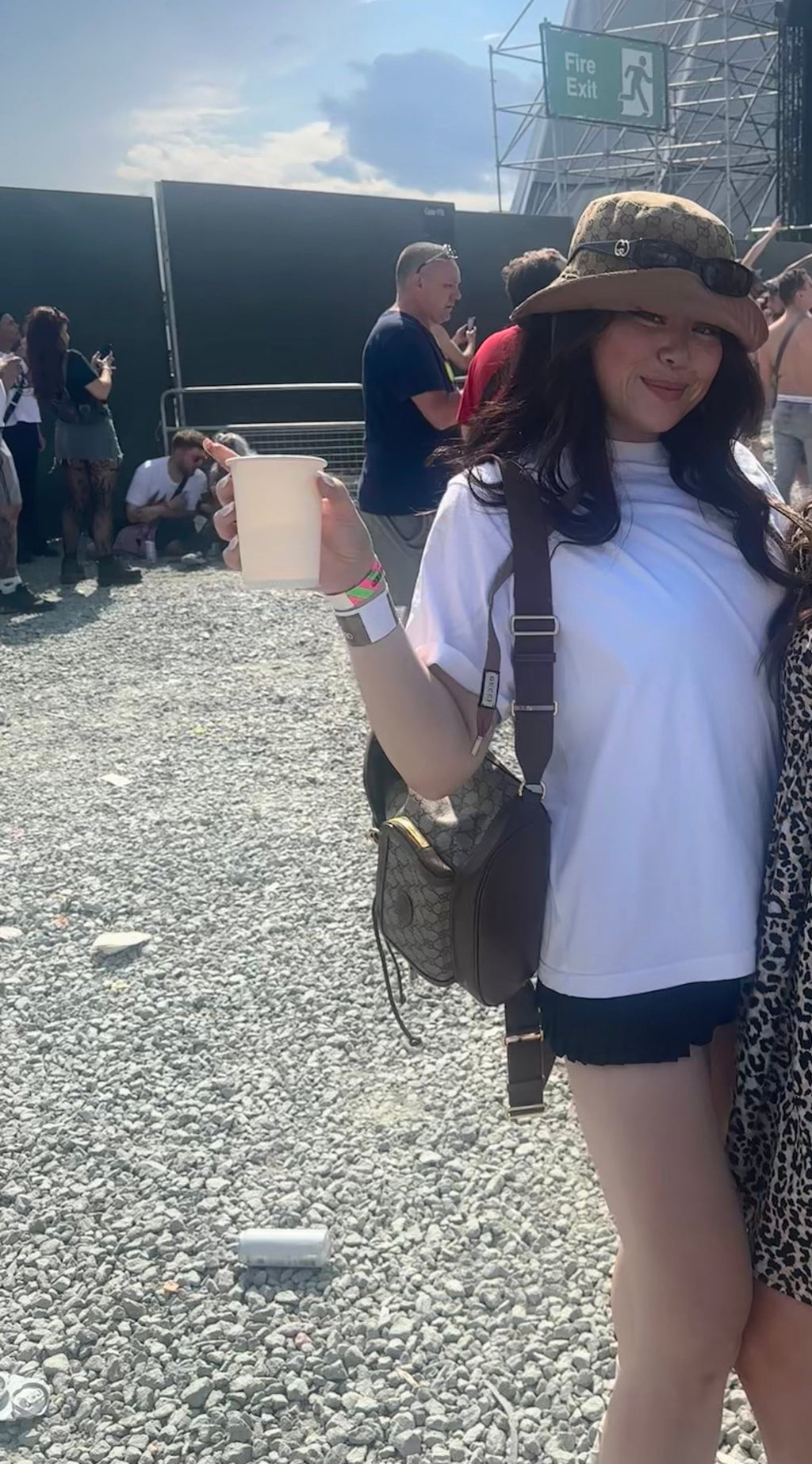 PRE-ORDER - White - Iconic Subtle Embroidered 280gsm T-shirt